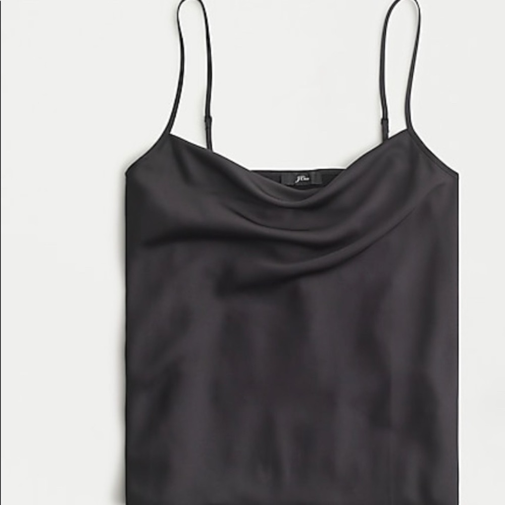J. Crew: Cowl Neck Satin Camisole